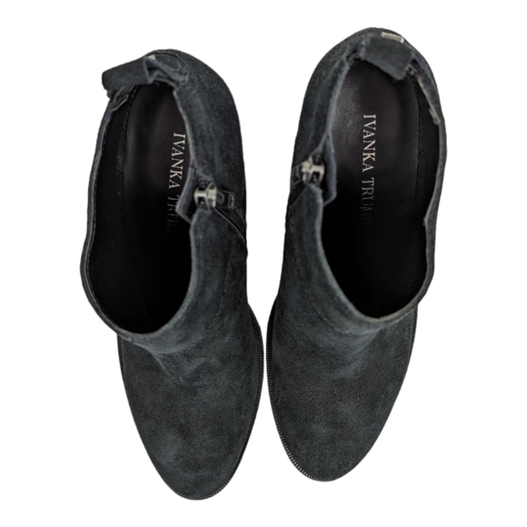 Ivanka Trump Thelma Black Ankle Bootie - Picture 5 of 9